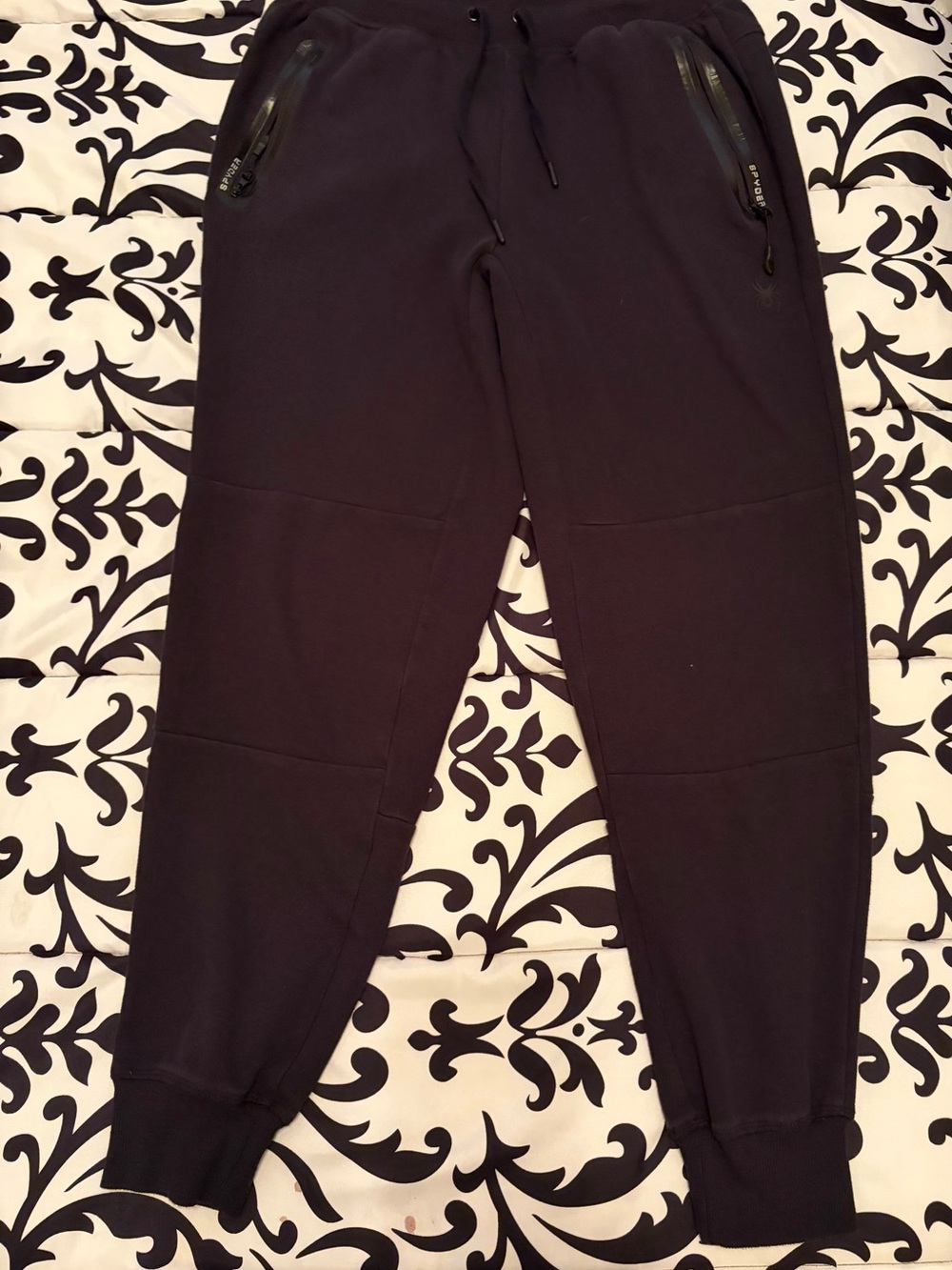 Spyder Black Jogger Sweatpants